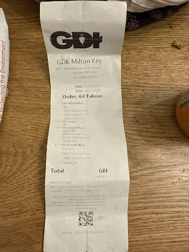 Photo of German Doner Kebab (GDK) - 802 Midsummer Blvd, Milton Keynes MK9 3QA